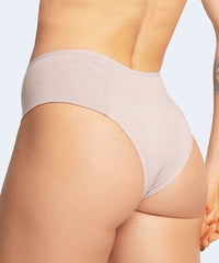 Calcinha Alta Dupla Lateral (Linha Nanotec) - Estilo Natural