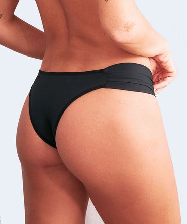 Calcinha Tanga Lateral Dupla Franzida (Linha Básica) - SANTA PASSION