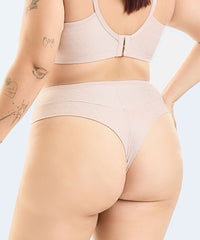 Calcinha Microfibra Trabalhada Fio Duplo Plus Size (Coleção Confort Atemporal) - VI LINGERIE