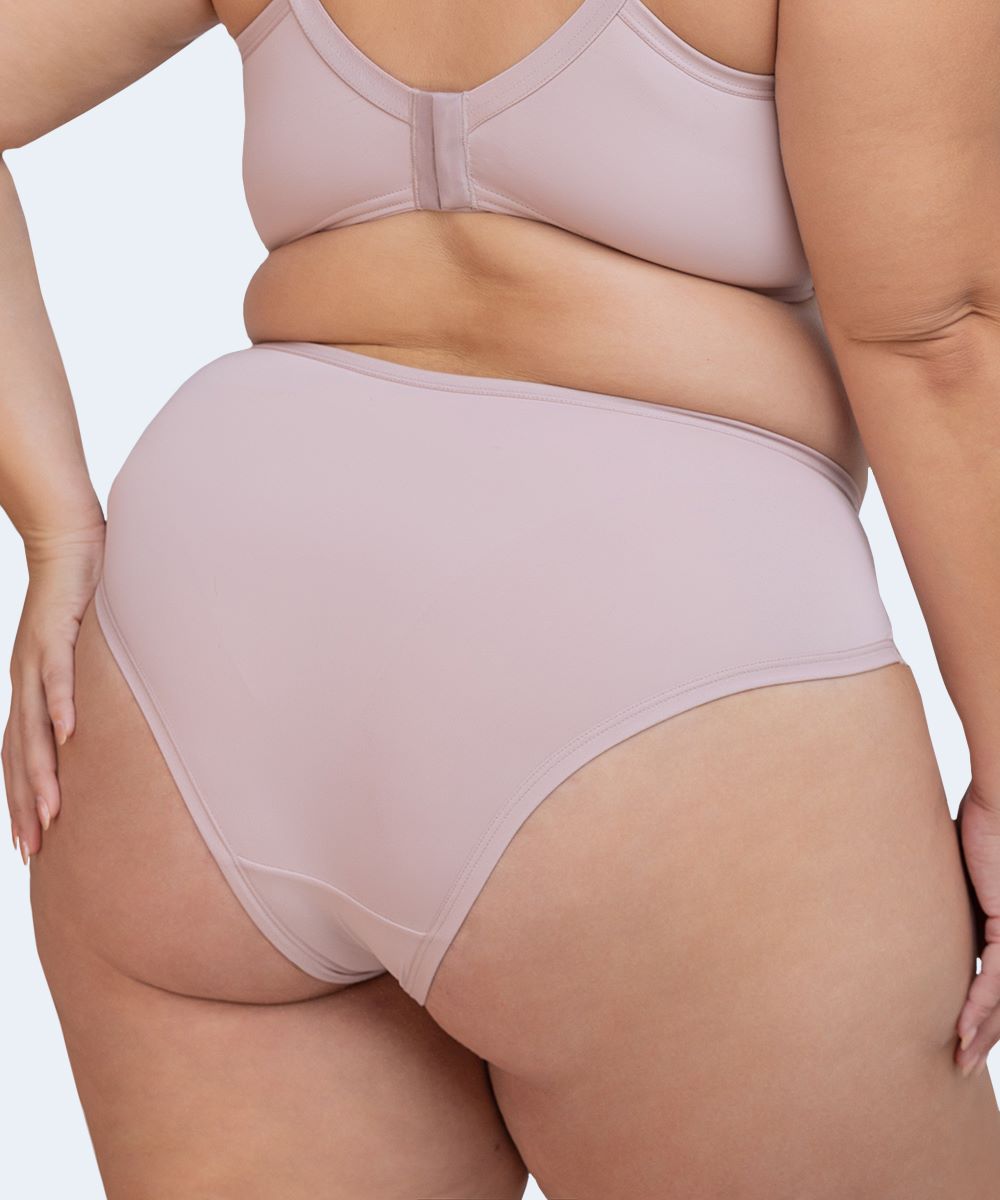 Calcinha Microfibra com Renda Fio Duplo Plus Size - SANTA PASSION