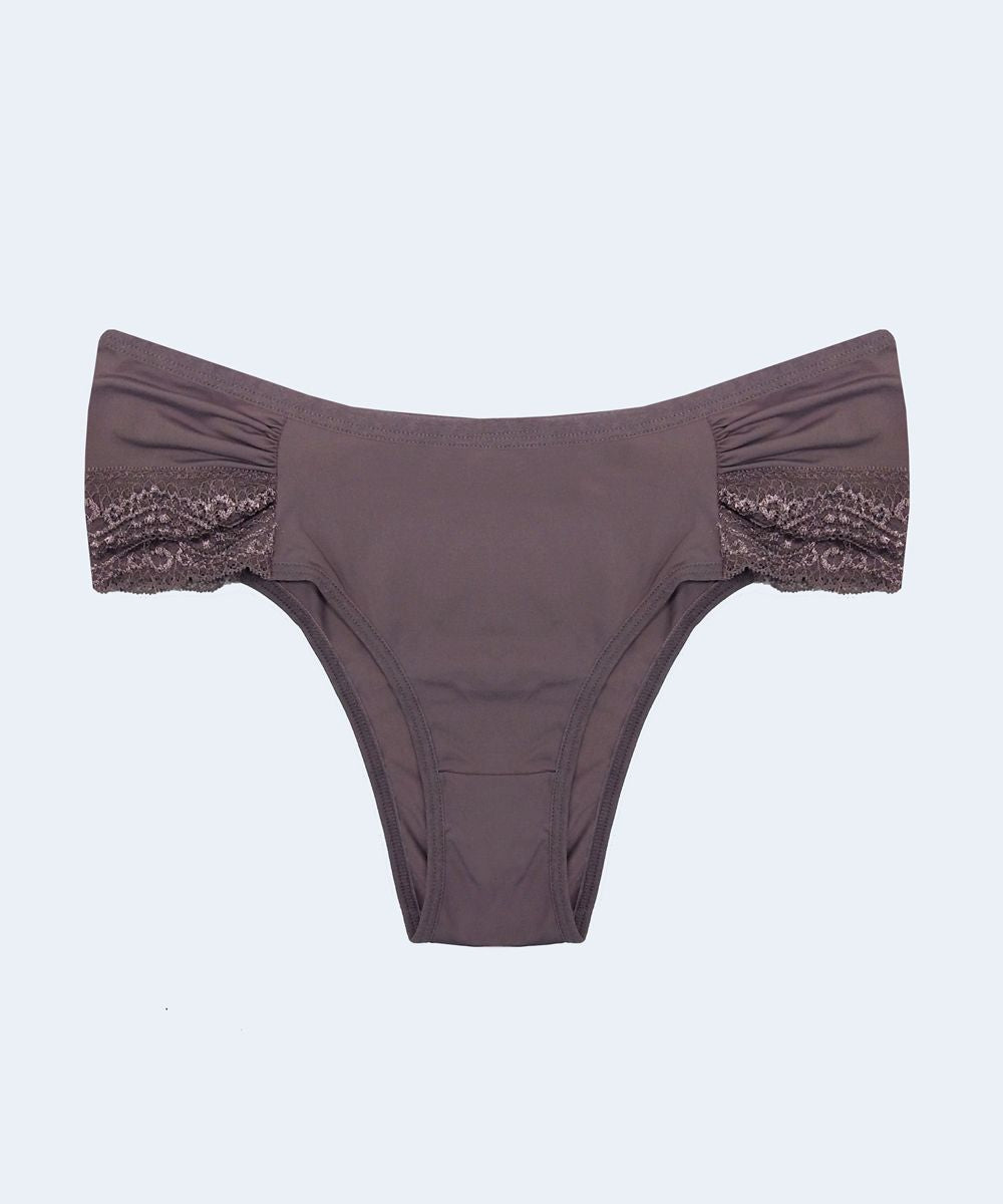 Calcinha Tanga Alta Bombom Renda - NAYANE