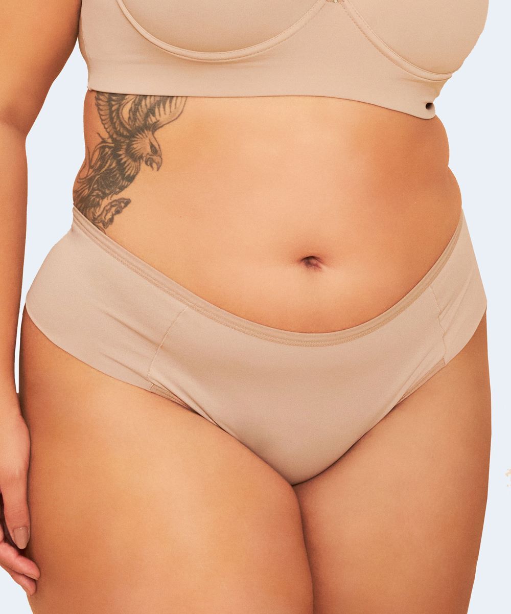 Calcinha Plus Size Alta Lateral Dupla (Linha Básica) - SANTA PASSION