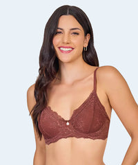 Sutiã Renda Sem Bojo Com Aro - JOPY