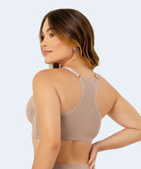 Sutiã Nadador com Ziper Plus Size - VI LINGERIE
