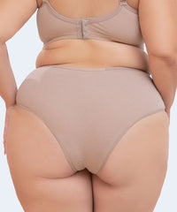 Calcinha Alta Algodão Plus Size (Linha Básica) - SANTA PASSION