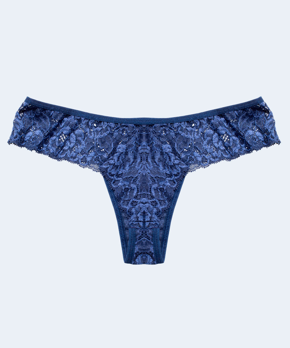 Calcinha Tanga de Renda Fio Dental - FIARE
