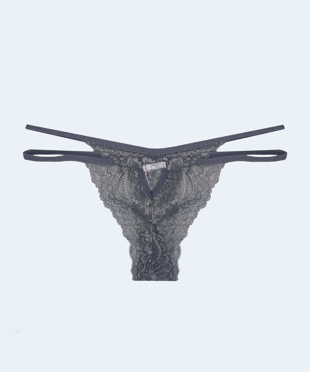 Calcinha Renda String Strappy - SANTA PASSION