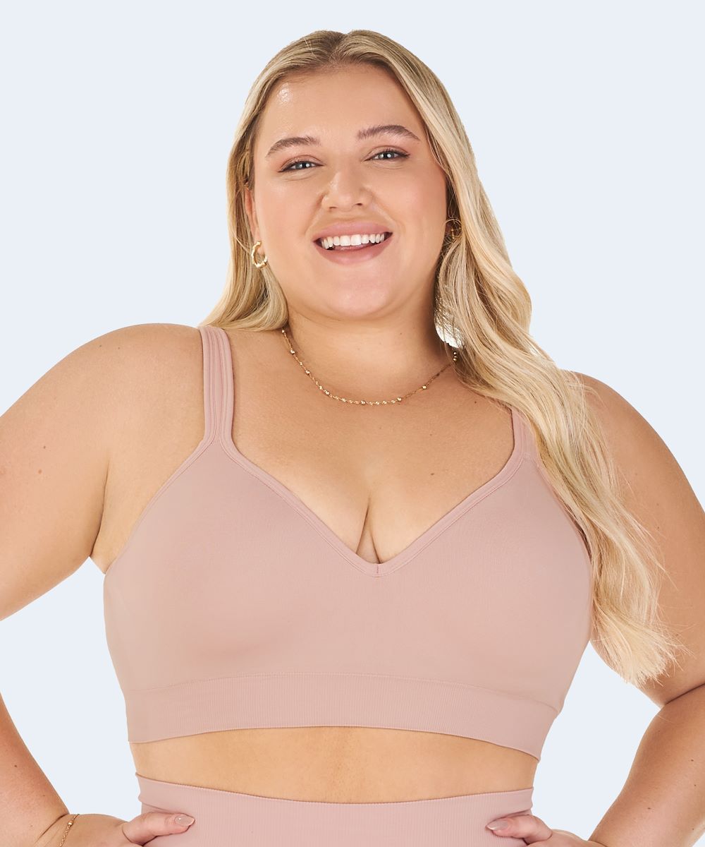 Sutiã Comfort Duplo Com Bojo  Sem Costura Plus Size - ZEE RUCCI