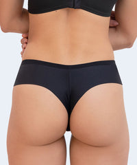 Calcinha de Microfibra Lisa Fio Duplo Lateral Large (Linha Básica) - SANTA PASSION