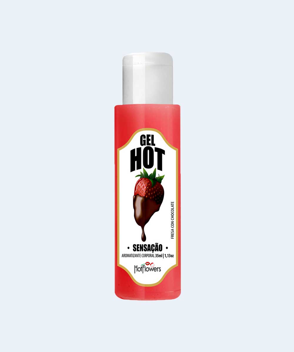 Gel Aromatizante Sensação 35ml - HOT FLOWERS