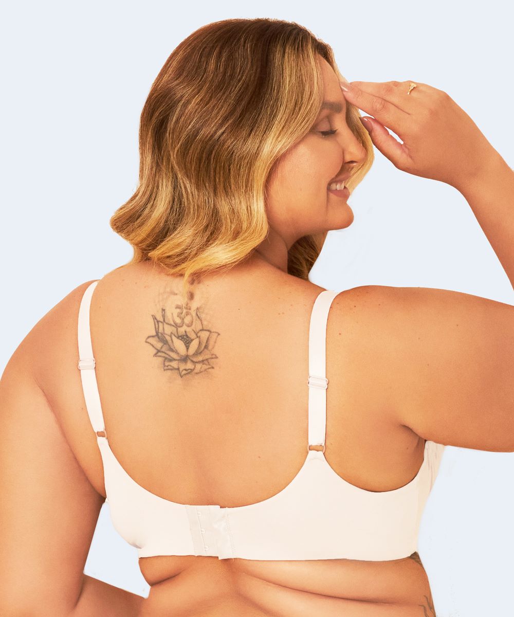 Sutiã de Microfibra Liso Bojo Taça C Plus Size (Linha Básica) - SANTA PASSION
