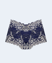 Calcinha Caleçon com Renda Bicolor - PATNER
