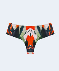Tanga Alta Drapeada Fio Duplo Plus Size FAMILIA ESTAMPADA - PATHY