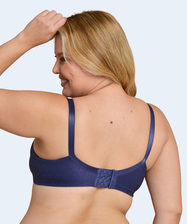 Sutiã Microfibra Trabalhada com Bojo Plus Size (Coleção Atemporal) - VI LINGERIE