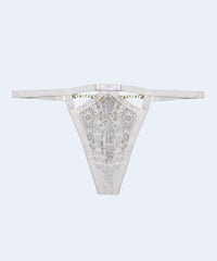Calcinha Renda String com Strass - MARYS LENE