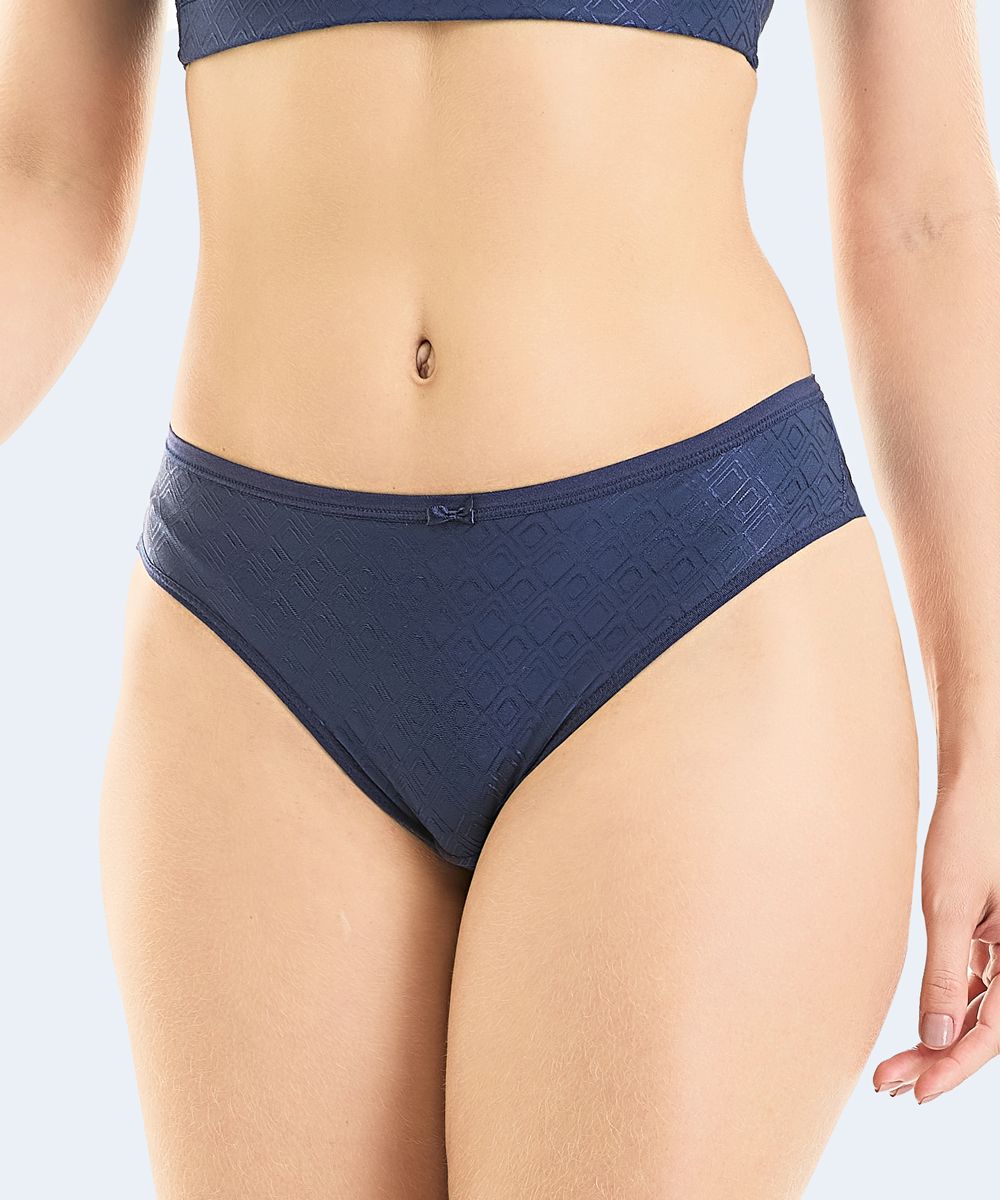 Calcinha Microfibra Trabalhada Fio Duplo (Coleção Atemporal) - VI LINGERIE
