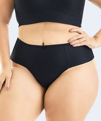 Calcinha Microfibra Trabalhada com Lateral Plus Size (Coleção Confort Atemporal) - VI LINGERIE