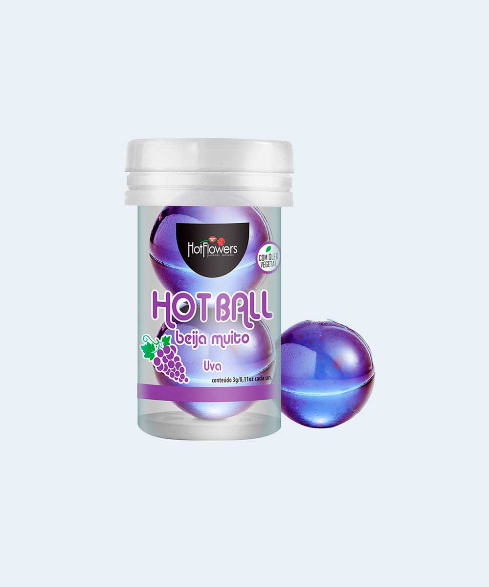 Bolinha Explosiva de Uva Hot Ball - HOT FLOWERS