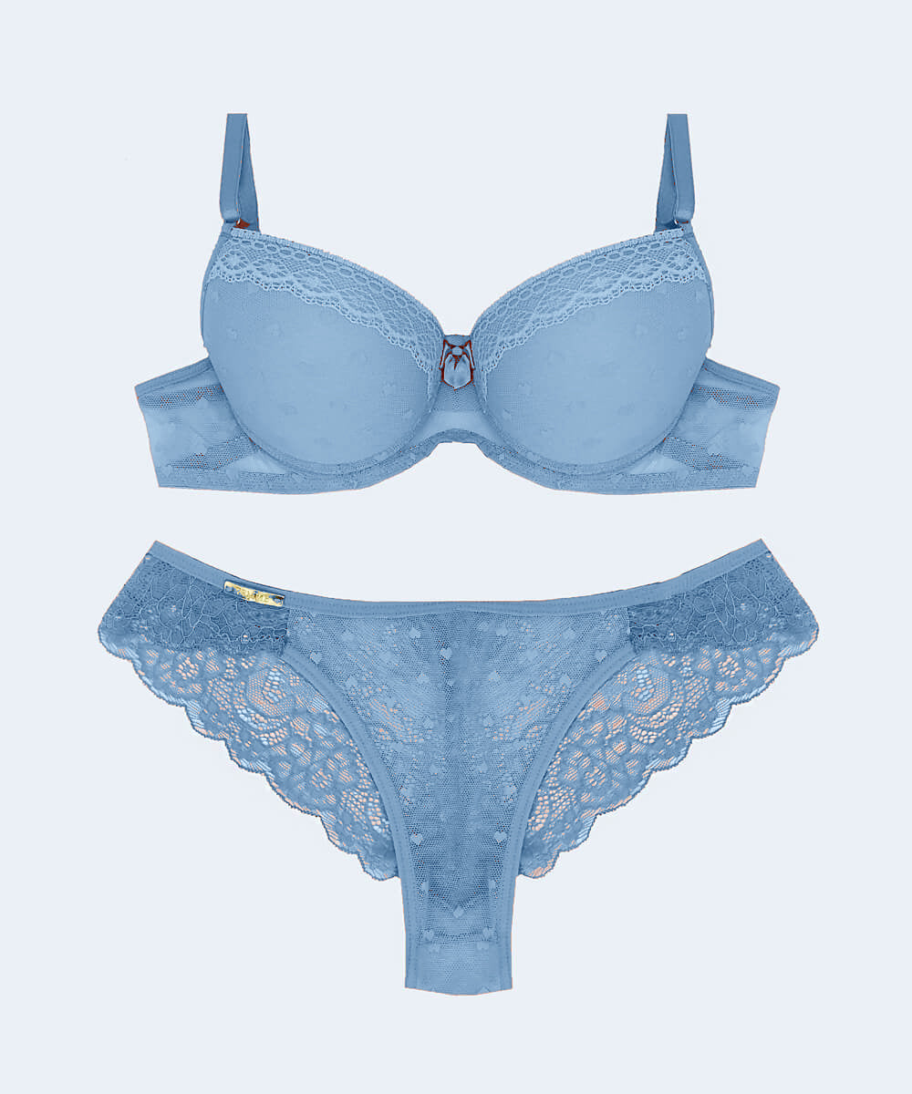Conjunto Tule Coração com Bojo - FEMME FATALLE