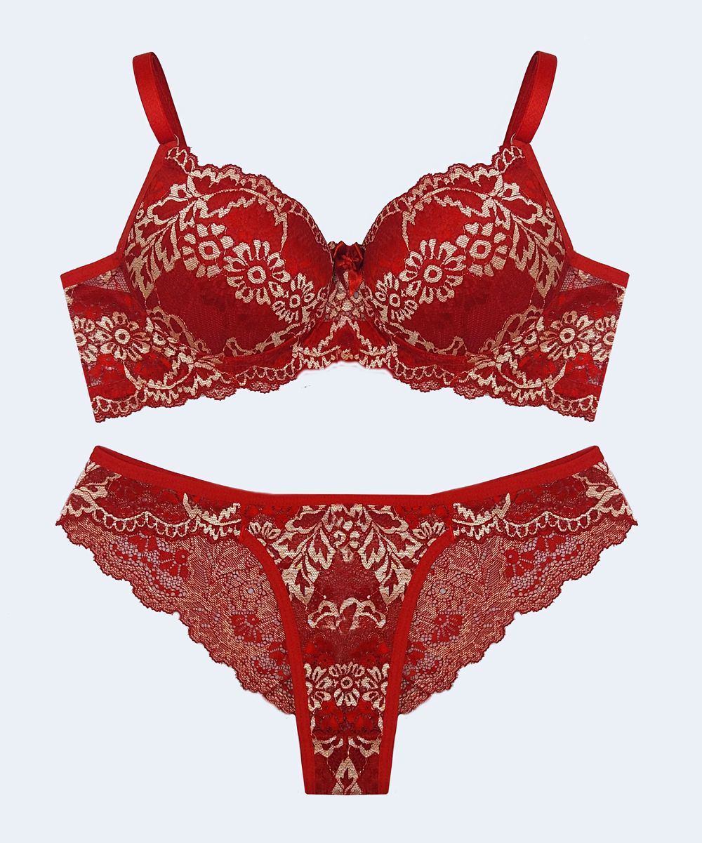 Conjunto Bicolor Com Bojo - FEMME FATALLE