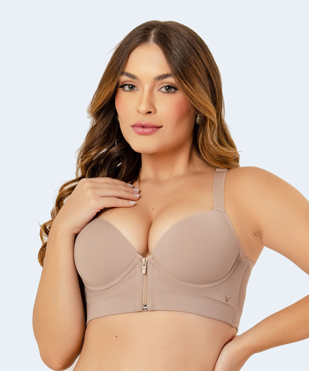 Sutiã Nadador com Ziper Plus Size - VI LINGERIE