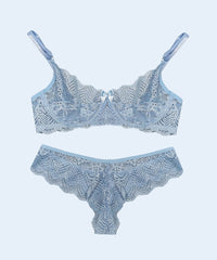 Conjunto Renda Sem Bojo com Aro - FEMME FATALLE
