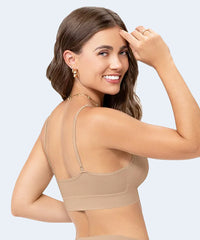 Sutiã Top com Bojo Removivel sem Costura - ZEE RUCCI