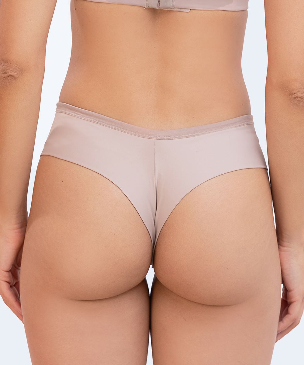 Calcinha de Microfibra Lisa Fio Duplo Lateral Large (Linha Básica) - SANTA PASSION