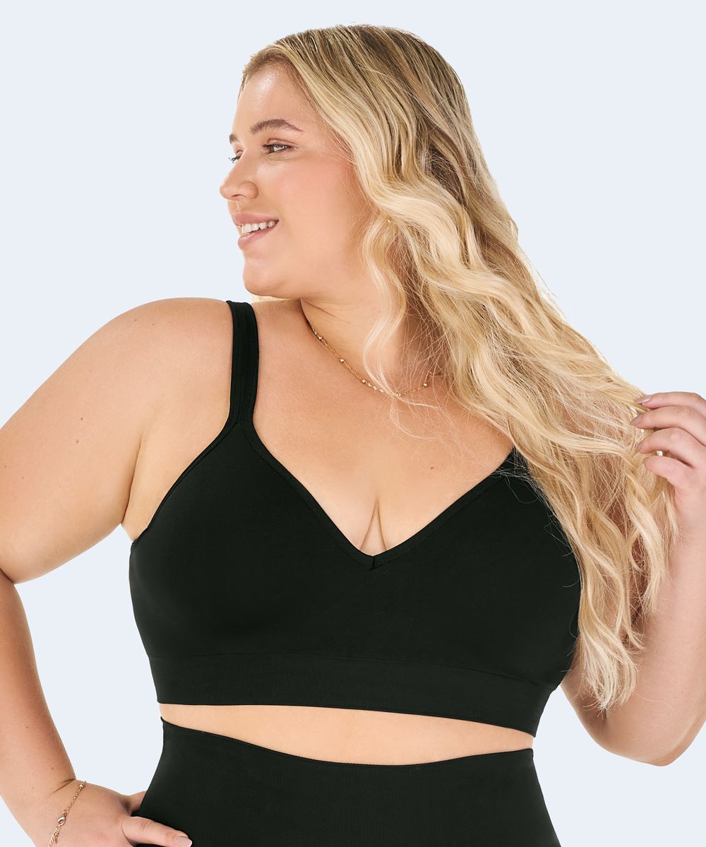 Sutiã Comfort Duplo Com Bojo  Sem Costura Plus Size - ZEE RUCCI
