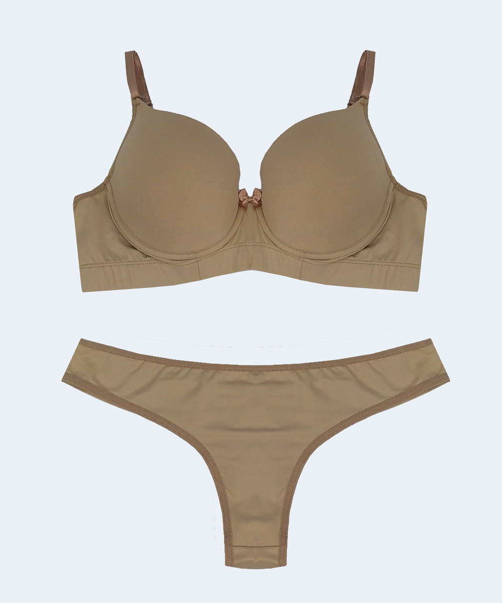 Conjunto Microfibra Calcinha Fio Duplo - FEMME FATALLE
