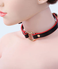 Coleira Bondage com Coração / Choker - Preto - SEXY IMPORT
