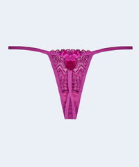 Calcinha de Renda Fio Dental Sexy - FIARE