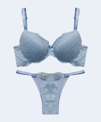 Conjunto de Laise com Bojo Calcinha String - FEMME FATALLE