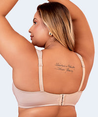 Sutiã Moldado Duplo sem Bojo Alça Reforçada Plus Size - VI LINGERIE
