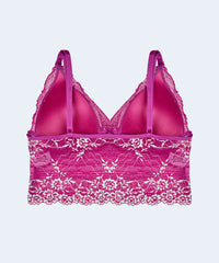 Sutiã Cropped com Renda Bicolor - PATNER