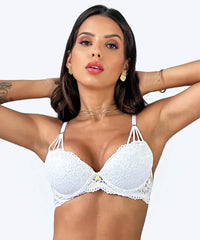 Sutiã com Bojo com Tiras nas Alças - JACKIE LINGERIE