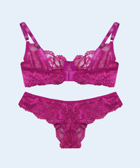 Conjunto Renda Sem Bojo com Aro - FEMME FATALLE