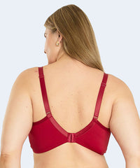 Sutiã Plus Estruturado Microfibra E Renda com Suporte - SANTA PASSION
