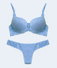 Conjunto de Renda com Calcinha Fio Duplo - FEMME FATALLE