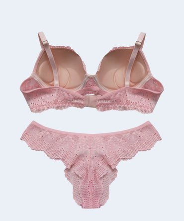 Conjunto de Laise com Bojo Calcinha Biquini - FEMME FATALLE