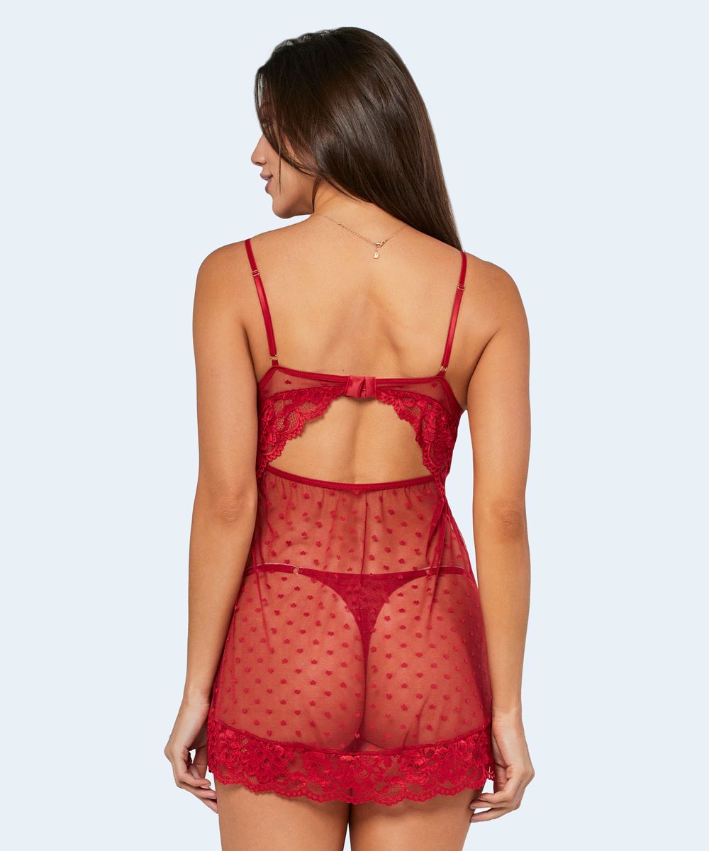 Camisola Bojo Tule Coração - ENCANTADA