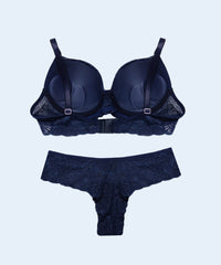 Conjunto Renda Calcinha Biquini Fio - FEMME FATALLE