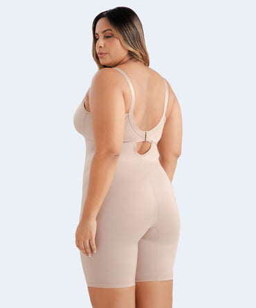 Modelador Macaquinho sem Bojo Plus Size - VI LINGERIE