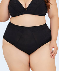 Calcinha Plus Size Cintura Alta Frente V - NAYANE LINGERIE