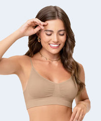 Sutiã Top com Bojo Removivel sem Costura - ZEE RUCCI