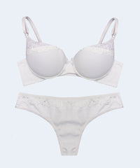 Conjunto Canelado com Renda Fio Duplo - FEMME FATALLE