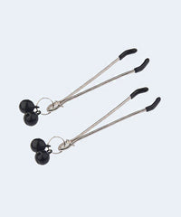 Kit - Rabo de Raposa com Tiara de Orelhas - Grampos para os seios em Metal e Gargantilha com Mascara - SI - SEXY IMPORT