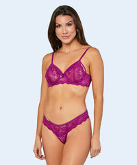 Conjunto de Renda Strappy sem Bojo e com Aro - FEMME FATALLE