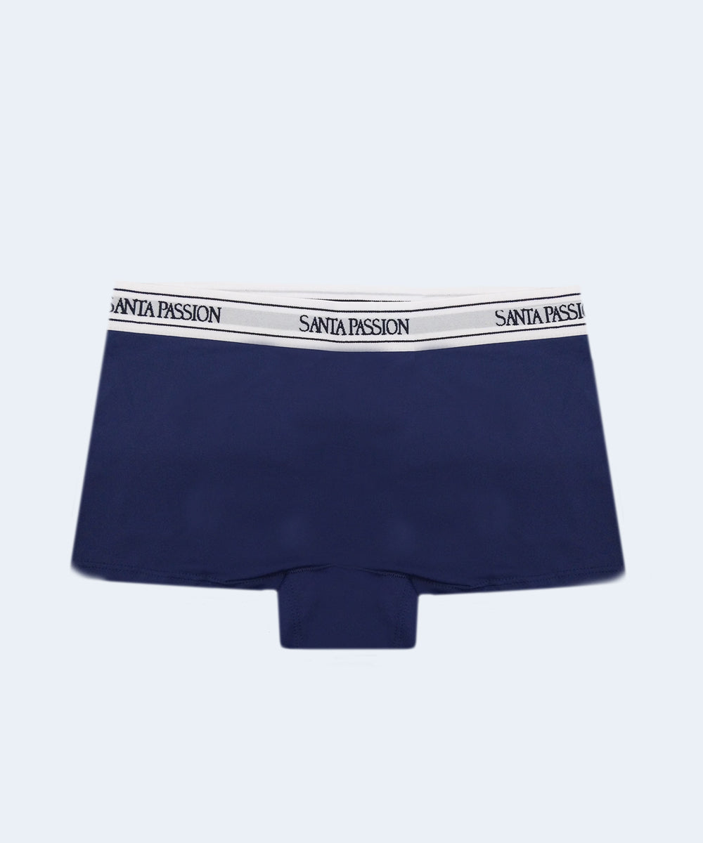 Calcinha Boxer Microfibra com Elástico (Linha Básica) - SANTA PASSION