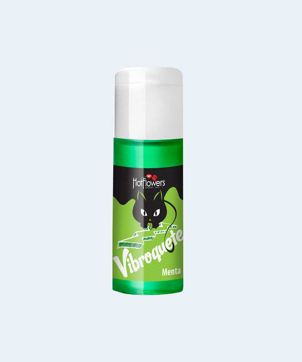 Vibrador Líquido de Menta Vibroquete - HOT FLOWERS